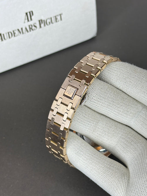 Classic Royal Oak 41mm Gold Black Dial Watch