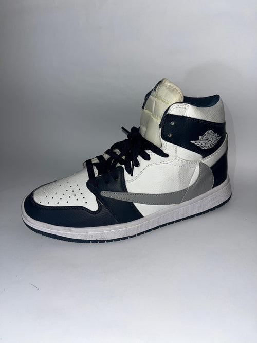 High-Top Black Nike Casual Sneakers