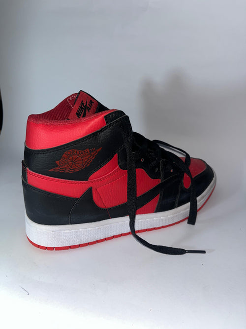 High-Top Red Nike Casual Sneakers